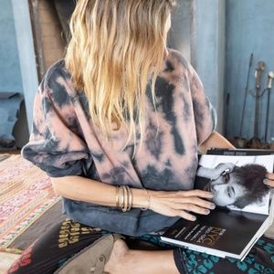 Batik Tie-Dyed Sweatshirt